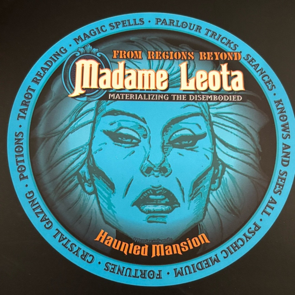 Disney The Haunted Mansion Madame Leota Fleece Throw